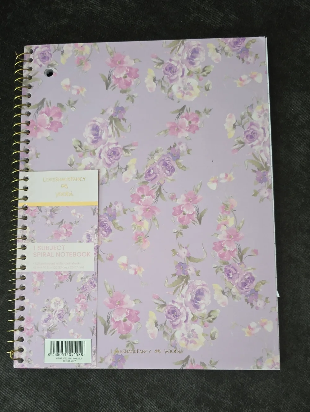 LoveShakeFancy Spiral Notebook And PENS